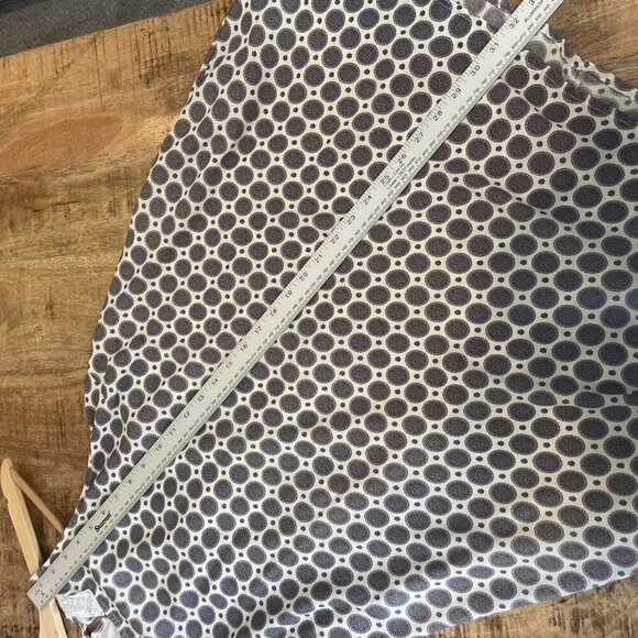 Sadie & Sage Size S White Sleeveless Mini Sun Dress swing shift trapeze sun - Picture 8 of 9